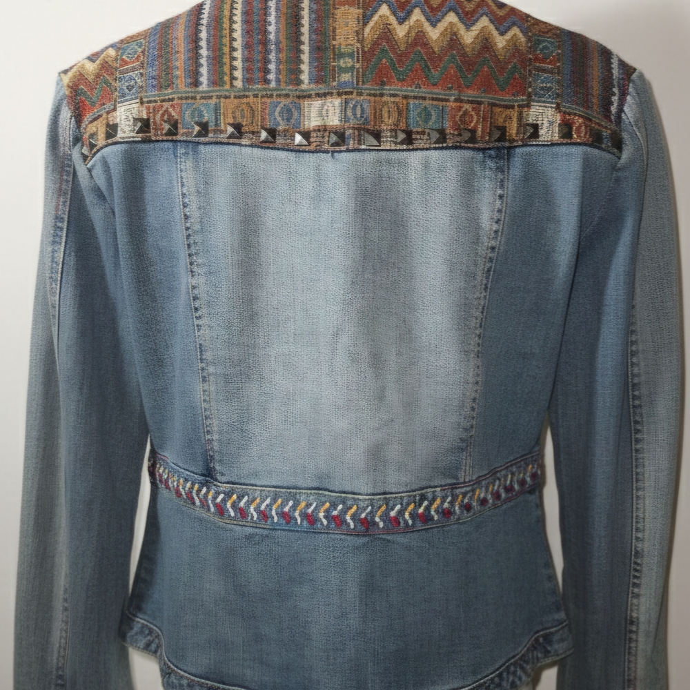 Cripple Creek Embroidered Denim Jacket - Picture 2 of 2